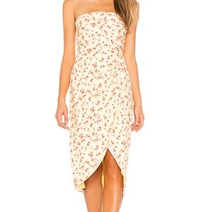 MAJORELLE Genevieve Midi Dress